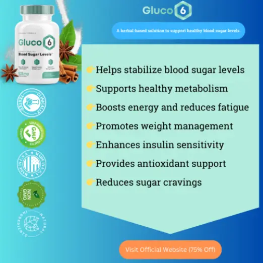 Gluco6 daily health benefits